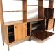 Scandinavian triple bookcase "Domi Record", Troeds, Bjärnum, Sweden, 1960