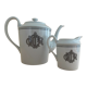 Théière et pot à lait Dior
