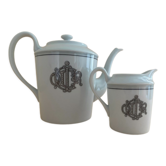 Dior teapot and milk jug