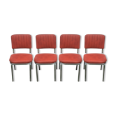 Chairs in skaï