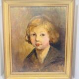 tableau: Portrait de jeune fille début 20ème siècle