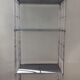 Vintage stainless steel shelf from the 70s