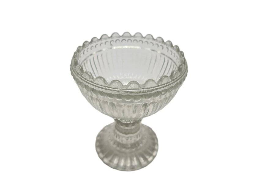 Postmodern bowl on stand from Iitala, Finland, 1970s