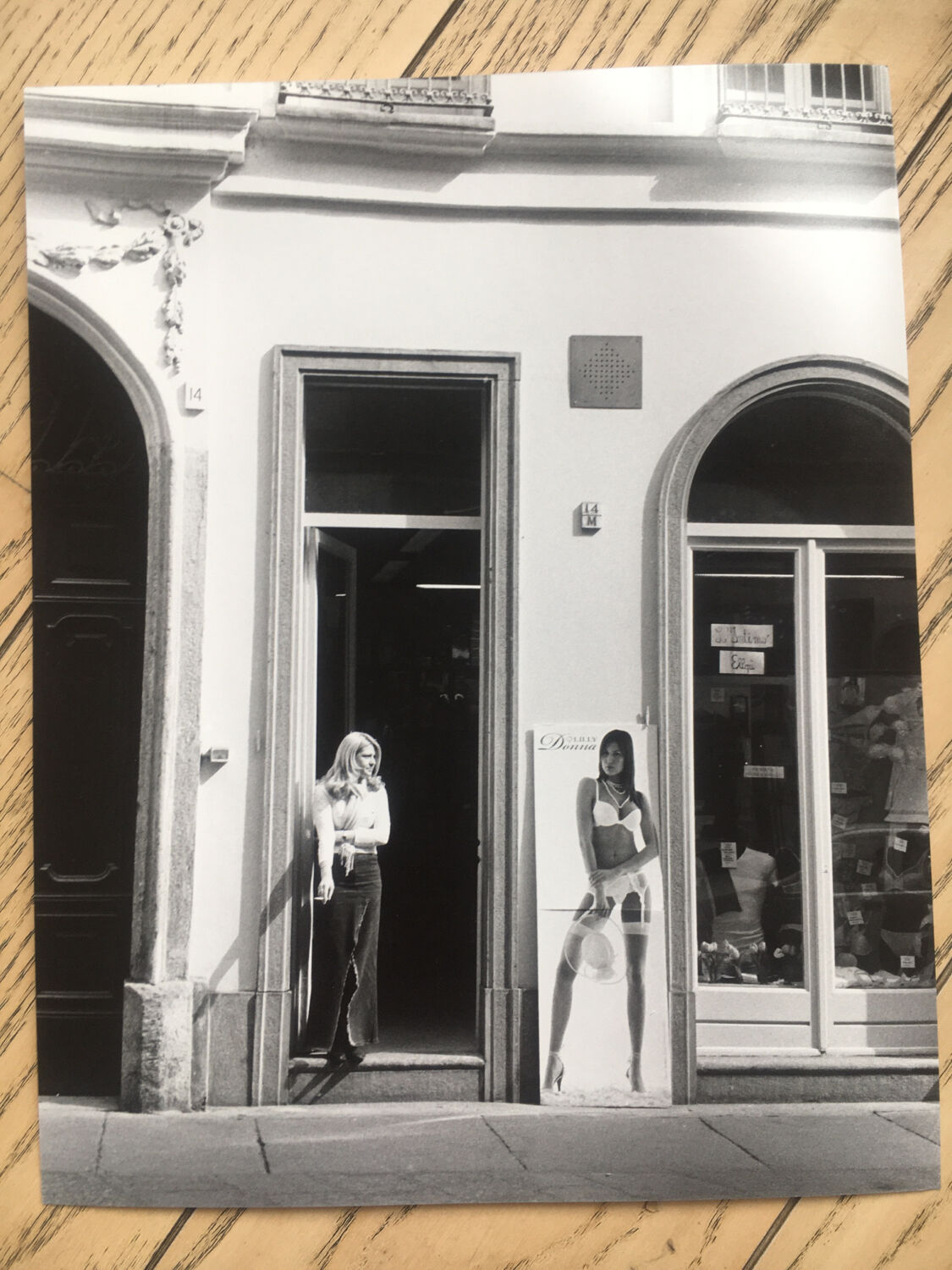 women's fashion print, Italy 90s