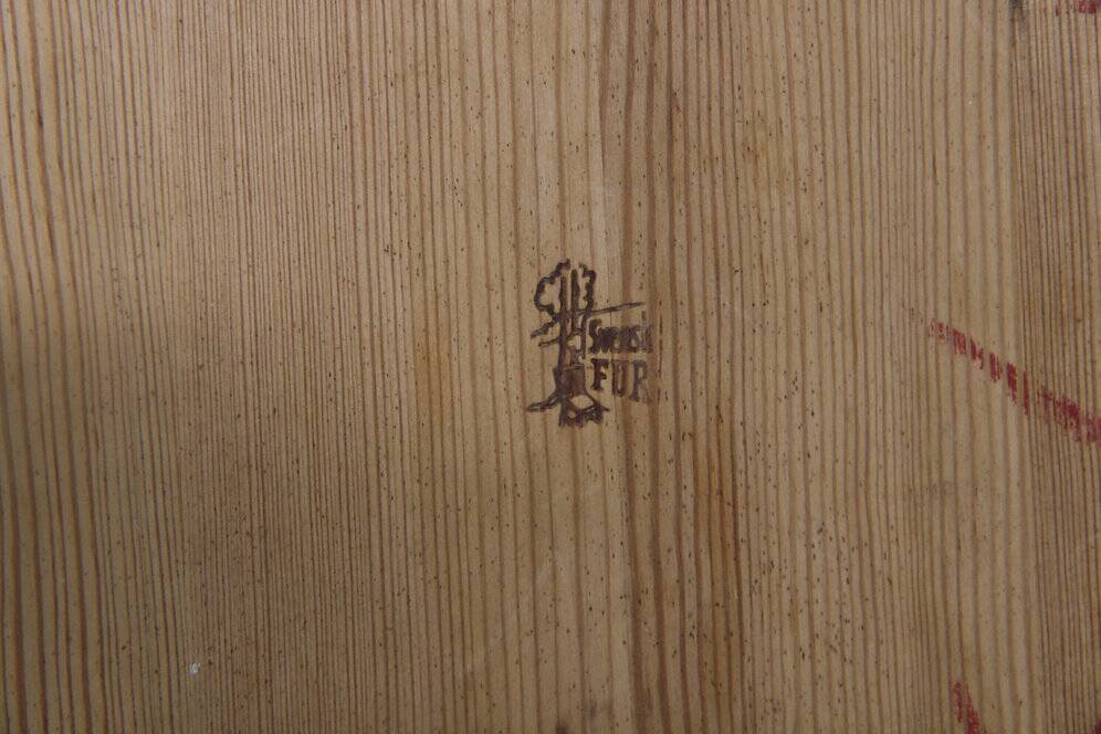 Set of 4 Scandinavian "Sportstugemöbler" chairs, Göran Malmvall, Sweden, 1950