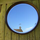 Vintage circular mirror