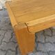 Table basse orme massif Maison Regain, 1960
