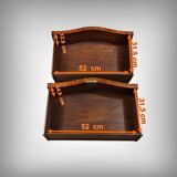 Mahogany chest of drawers, Louis XV style – 1st part of the 20th century