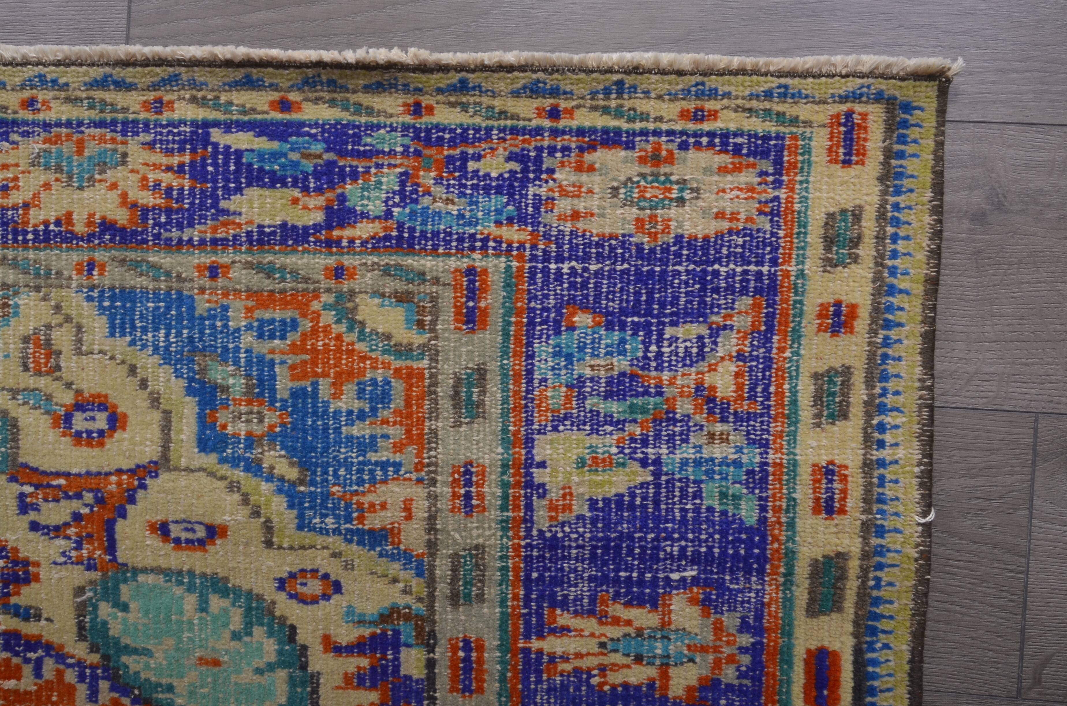 Vintage Oushak Anatolian Rug sku2308