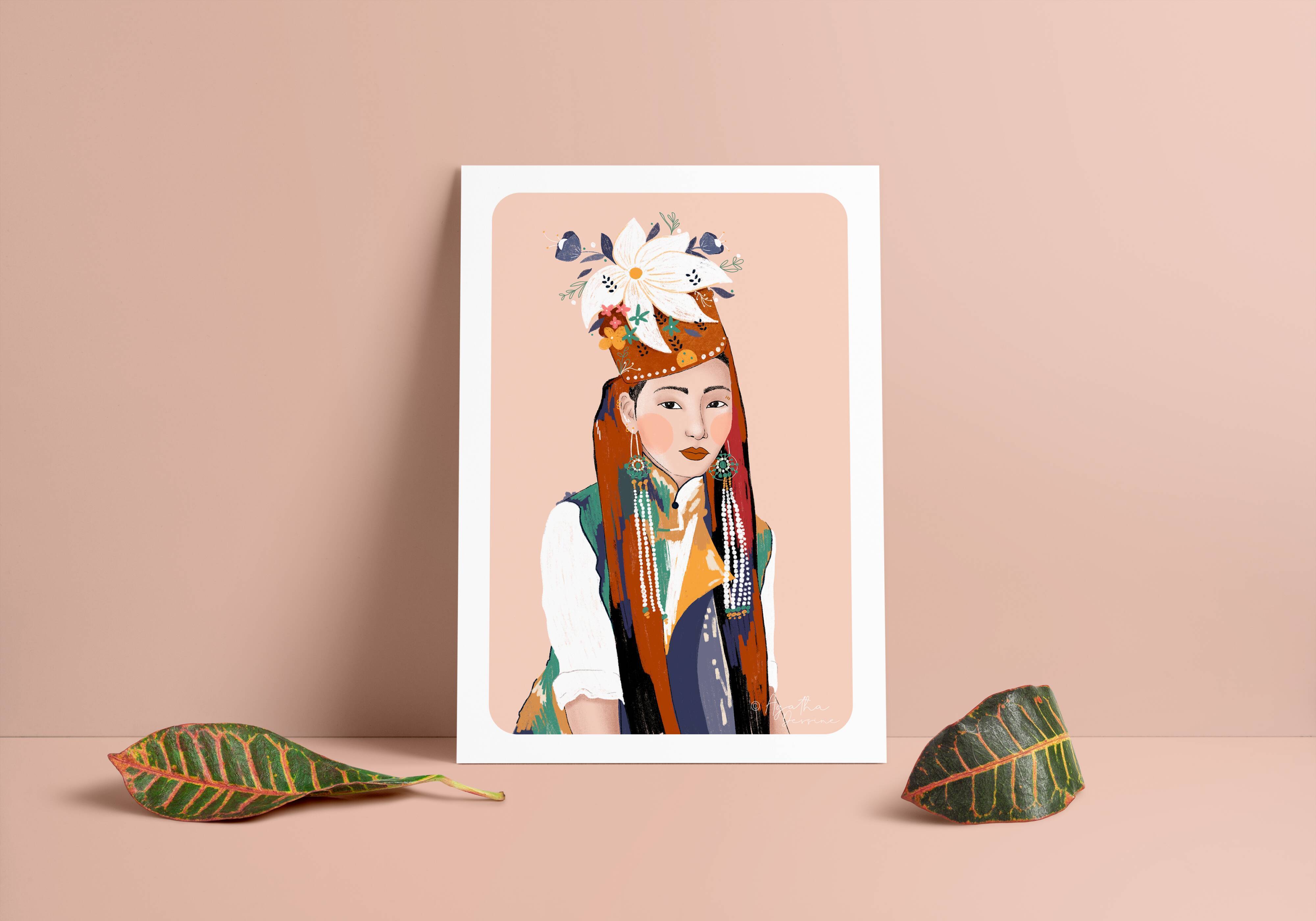 Illustration "Queens 03" A4