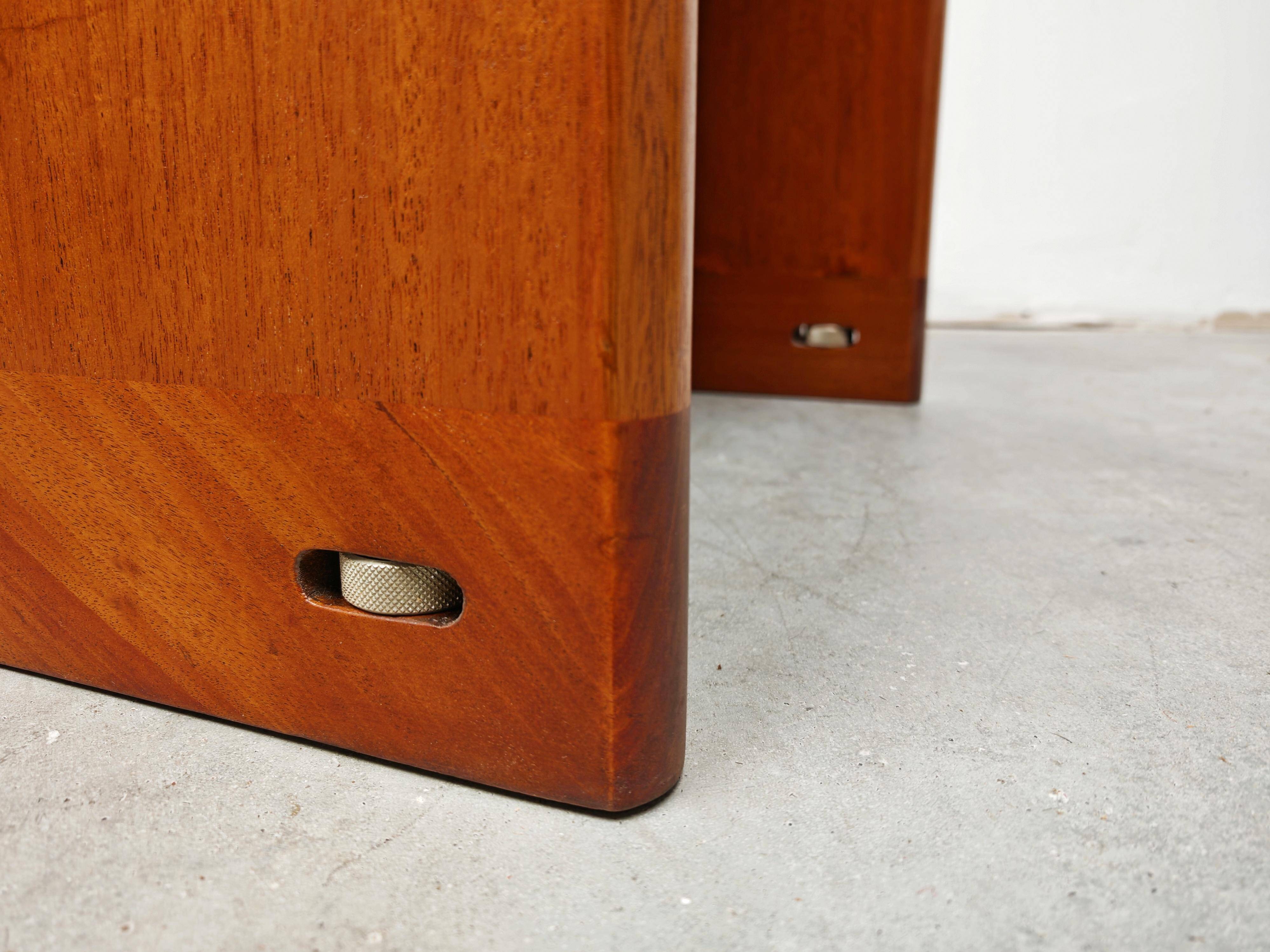 Mid Century Modern side table or bedside table by Magnus Olesen, 1960s