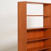 Bibliothèque en teck scandinave, années 1960