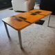 Coffee table attributed to Juliette Belartie – Epoxy resin – Around 1970