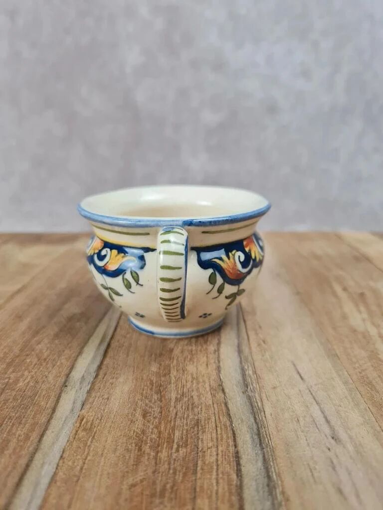 Handcrafted decorative mug Rouen, handmade