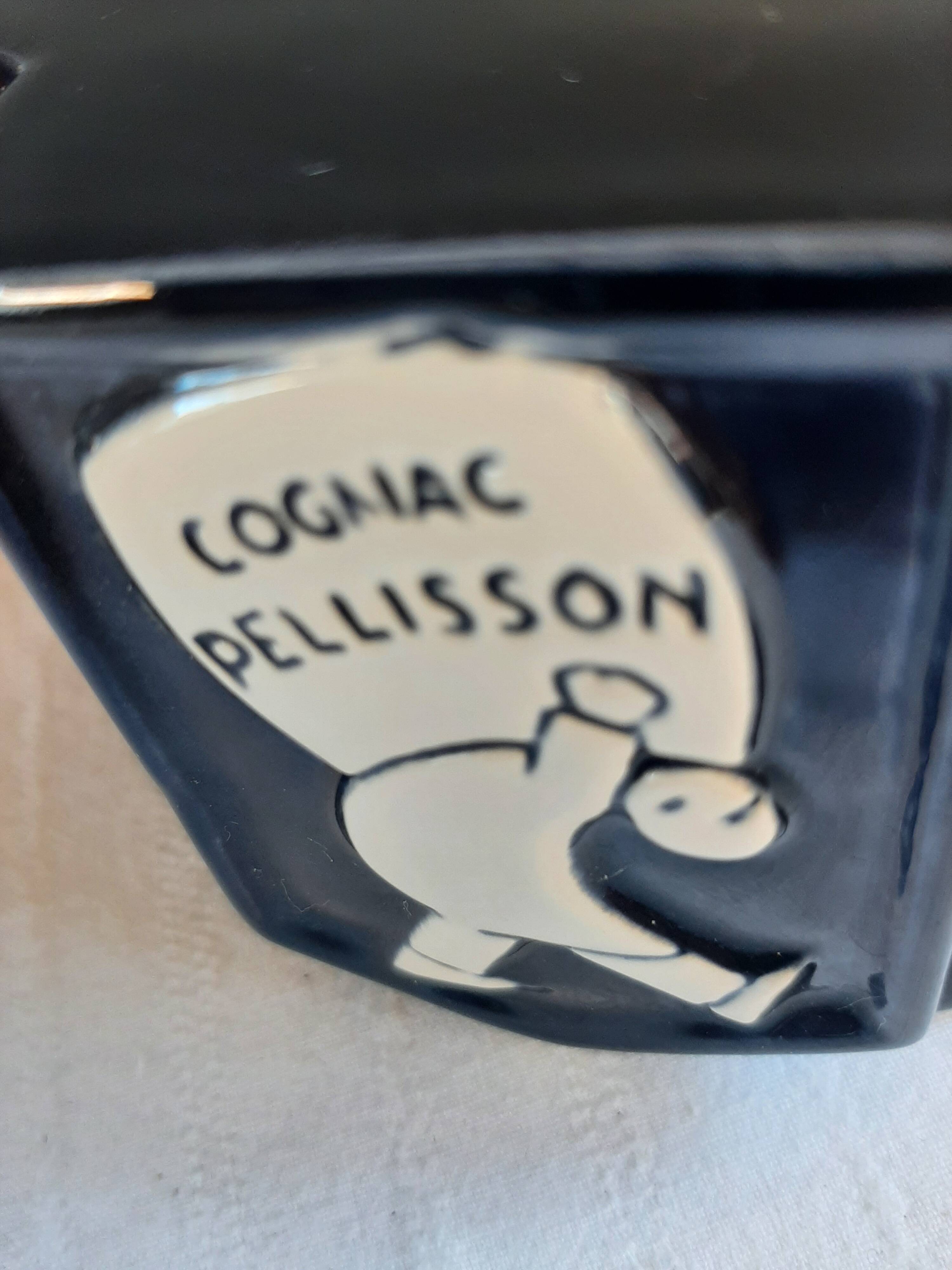 Cognac Pellisson Ashtray
