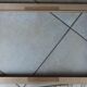 Wooden frame of black and gold color 63x46 cm