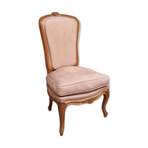 chaise basse tapissée - style louis