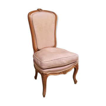 Louis xv style upholstered low chair