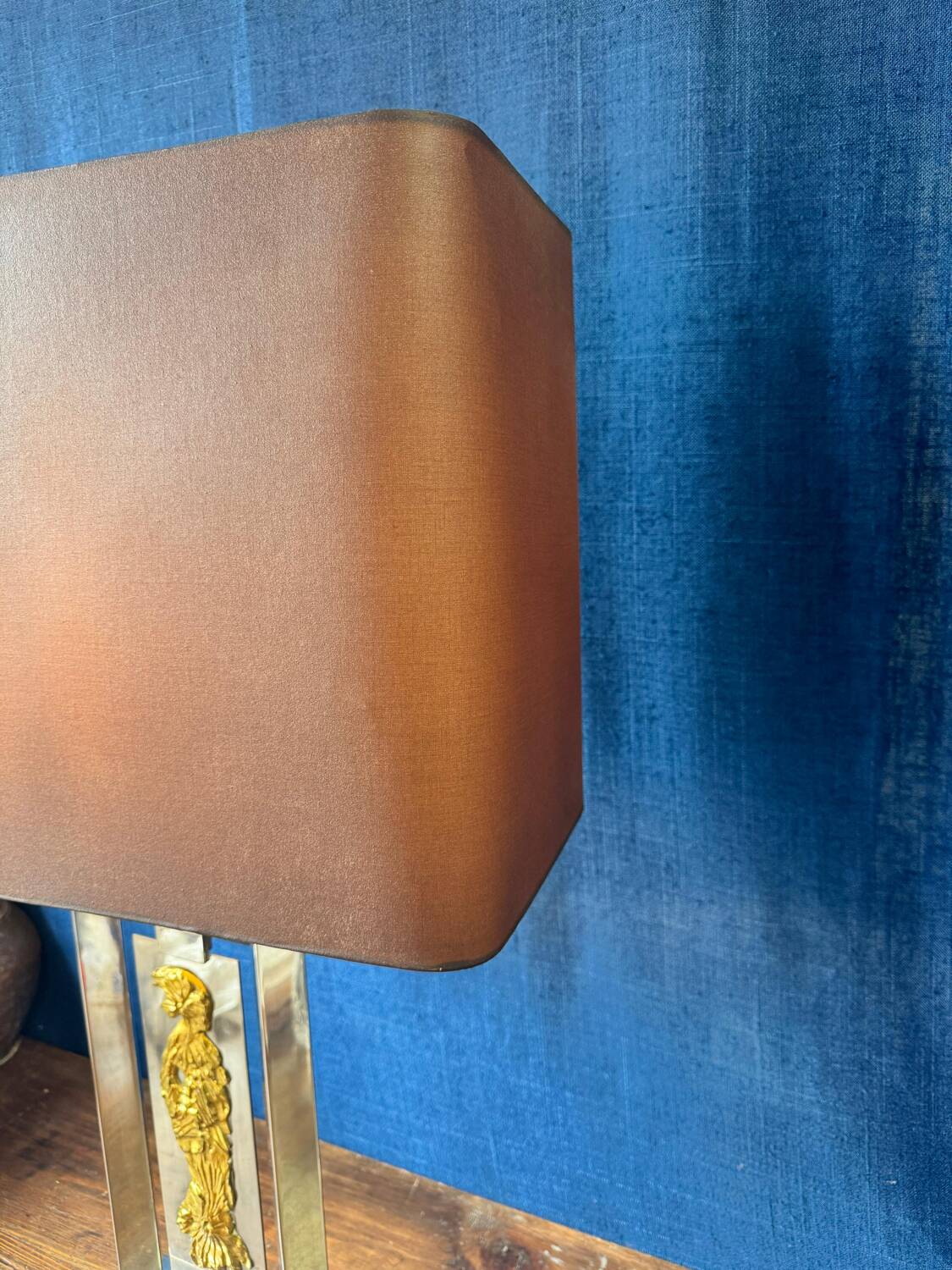 Vintage table lamp by Maison Baguès. 1970s.