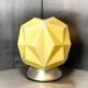 Lampe à encastrer en opaline origami de style Art Déco
