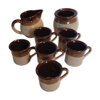 Iridescent coffee cups