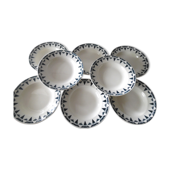 8 assiettes creuses