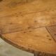 Table circulaire en chêne début 20ème