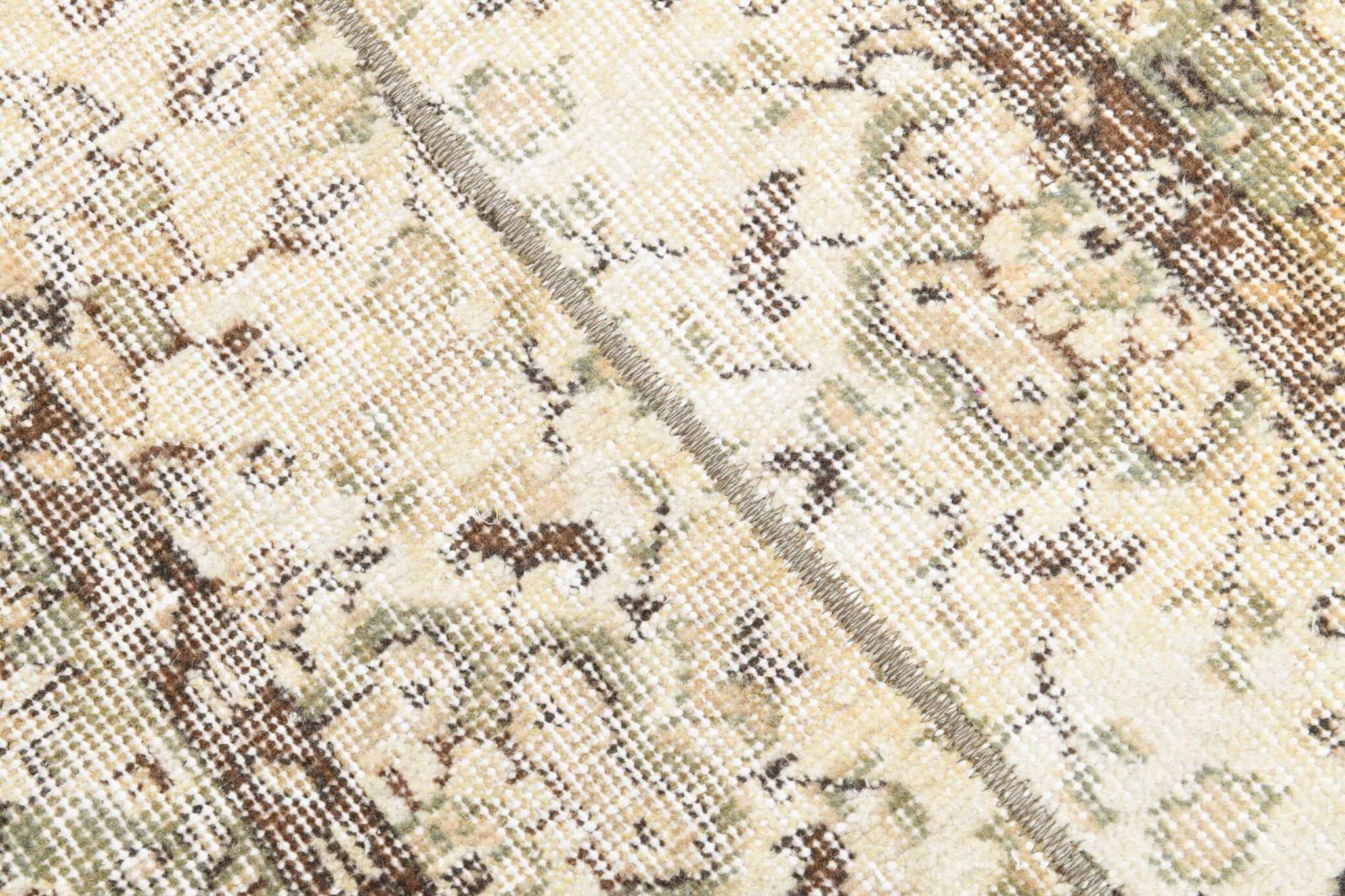 2x8 Shabby Chic Rug For Kitchen Vintage Runner Rug, 64x241Cm