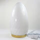 Italian art glass egg table lamp by Vetri Murano, 1970