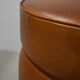 Sheep leather pouf