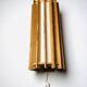Tema Model Cylindrical Wall Lamp In Pine By Ib Fabiansen For Fog & Mørup, Denmark 1960S