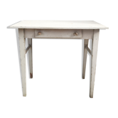 Old patinated side table