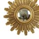 Small Sun Mirror Sunburst Mirror Gold Convex 24cm