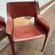 Fauteuils Chaises cuir De Couro Brazil cab413 Cassina