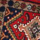 Tapis Vintage Hamadan en Laine, Années 1970, Élégance Authentique