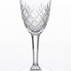Verres à pied en cristal, ancien année 50
