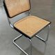 Chair model Cesca B32 in black and chrome