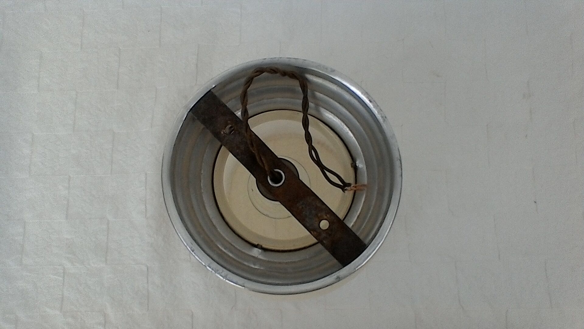 Ceiling lamp ball in opaline