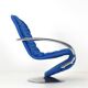 Fritz Hansen / Verner Panton “1-2-3” swivel chair / armchair / Space Age / Mid Century Danish Modern Design / 70s