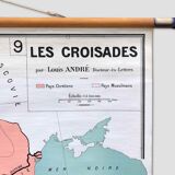 Pull-down chart 'crusades of the early middle ages'