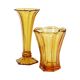 Set of Amber Vases Luxval Américain Art Deco 1935