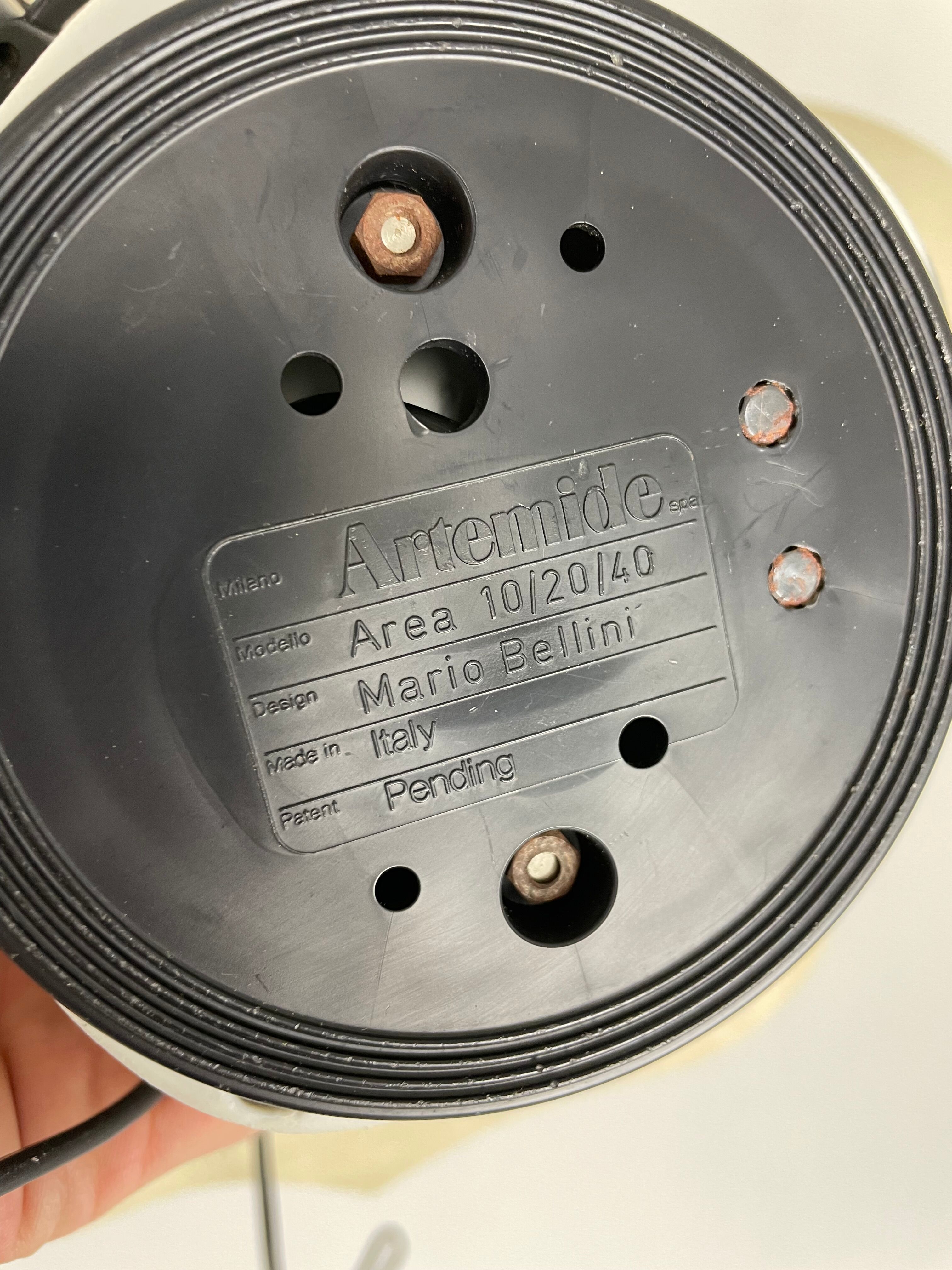 Table lamp Area By Mario Bellini For Artemide, 1970s