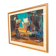 Swedish Oil on Cardboard – “Figures” – Signed – Vintage & Framed – 71