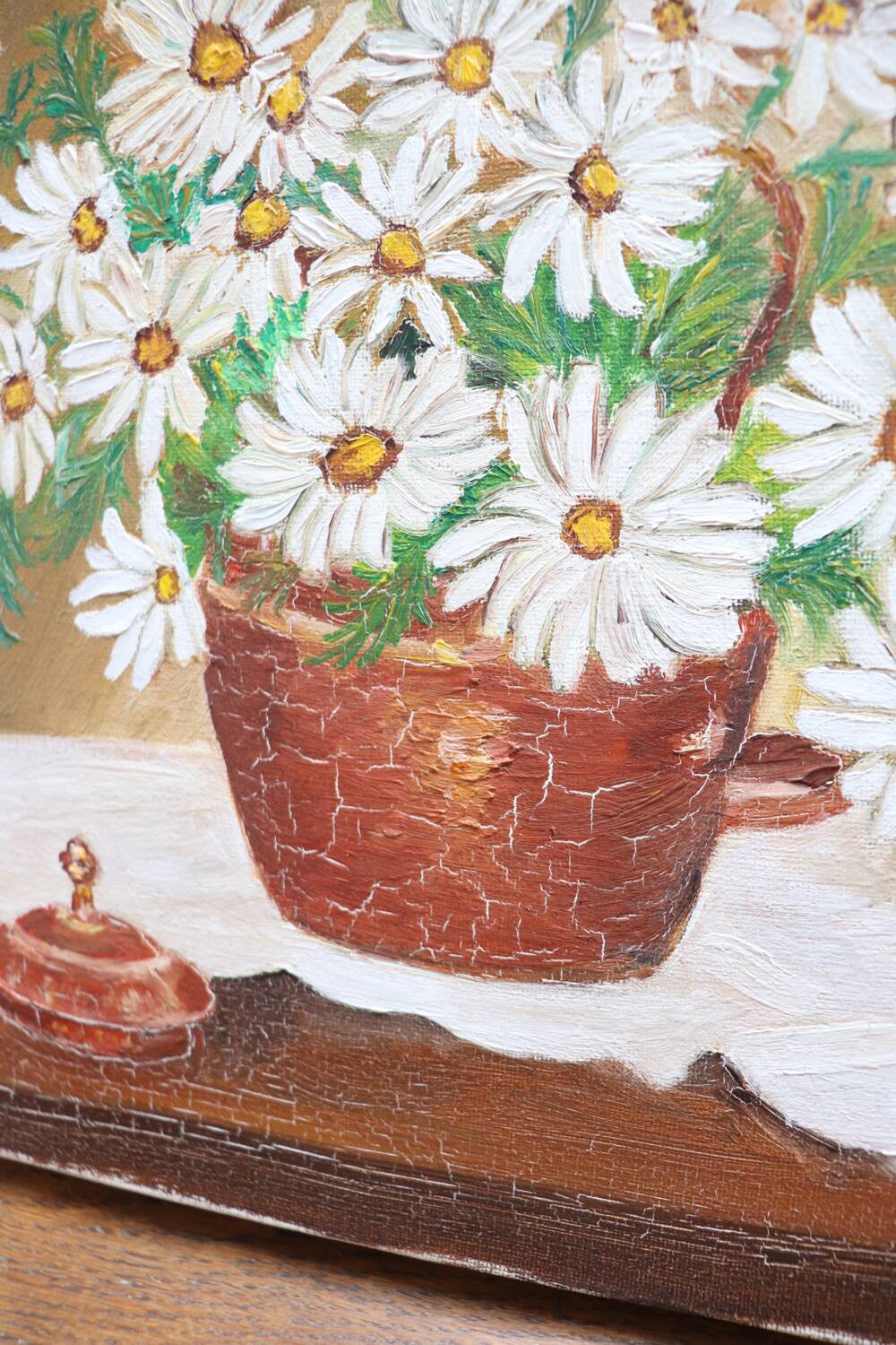 Peinture florale ancienne