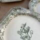 Lot de 8 assiettes terre de fer Saint Amand Fontana
