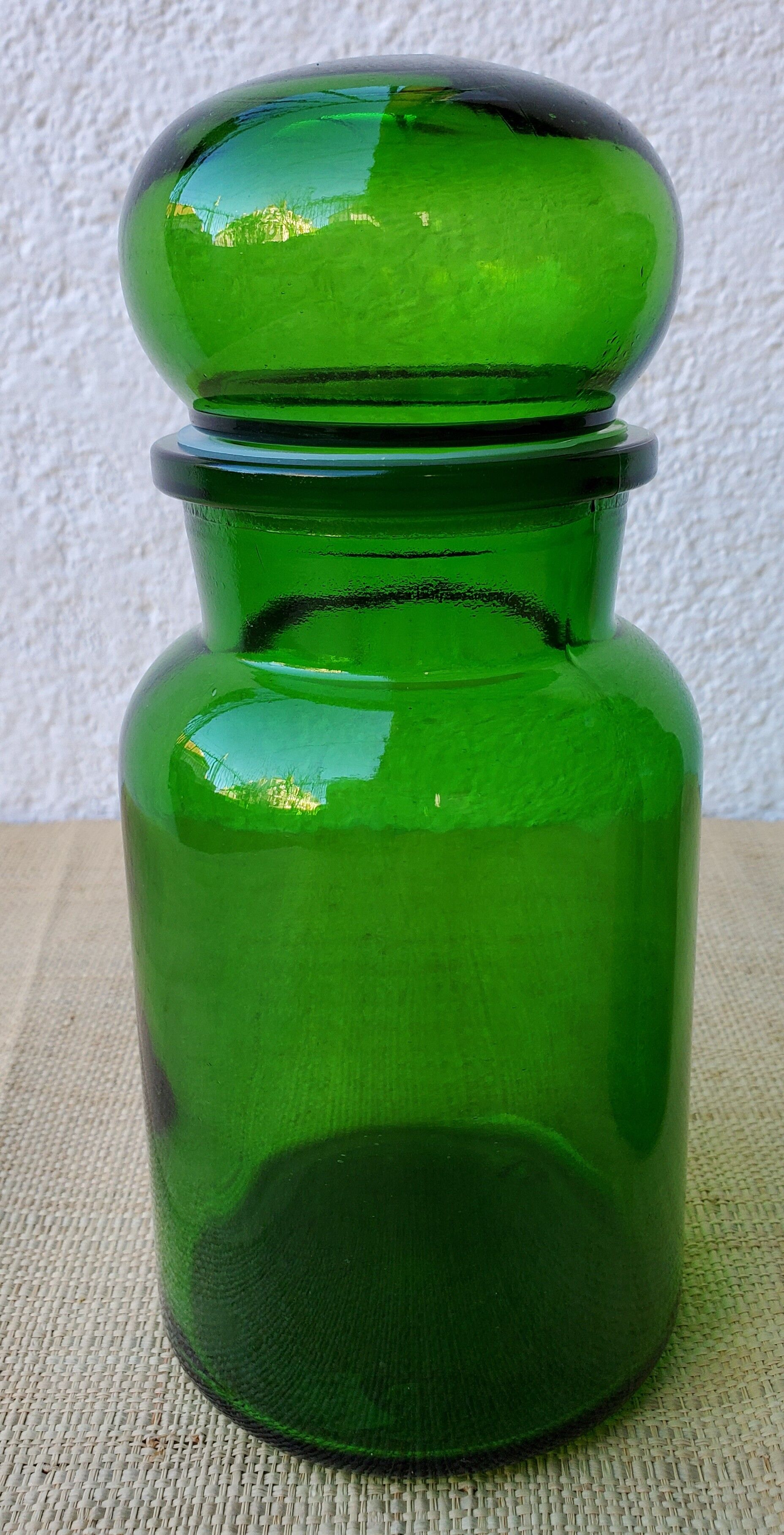 Green jars