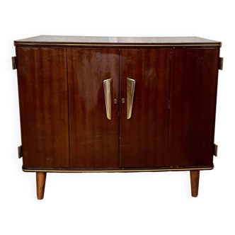 Vintage sideboard with compass feet