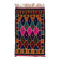 Multicolor Vintage Handmade Tulu Rug, Bohemian Eclectic Accent Rug, 100% Wool