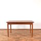 Mid-century Danish teak extendable dining table, 1960s.