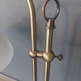 1970 desk lamp in adjustable period gilded brass